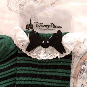 Haunted Mansion Ghost Host Lace Socks